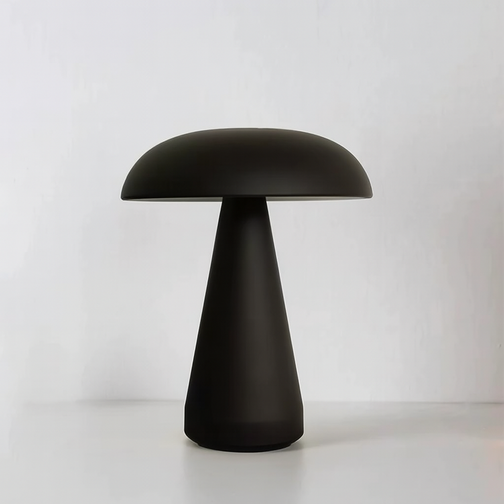 Chrome Mushroom Lamp