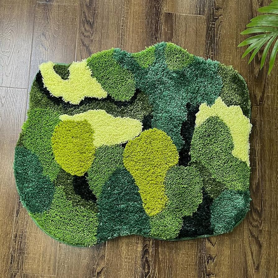 Layered Moss Rug