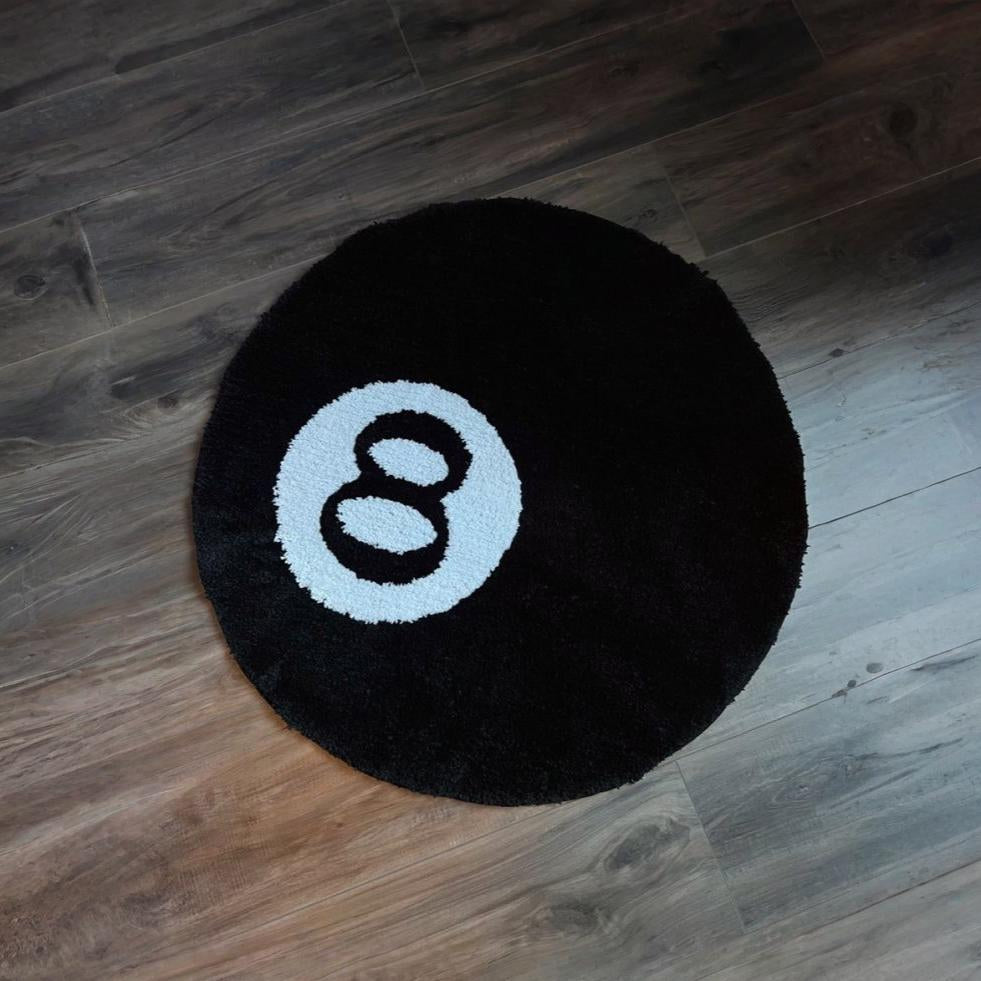 Number 8 Rug 8ball Rug – Alterwares