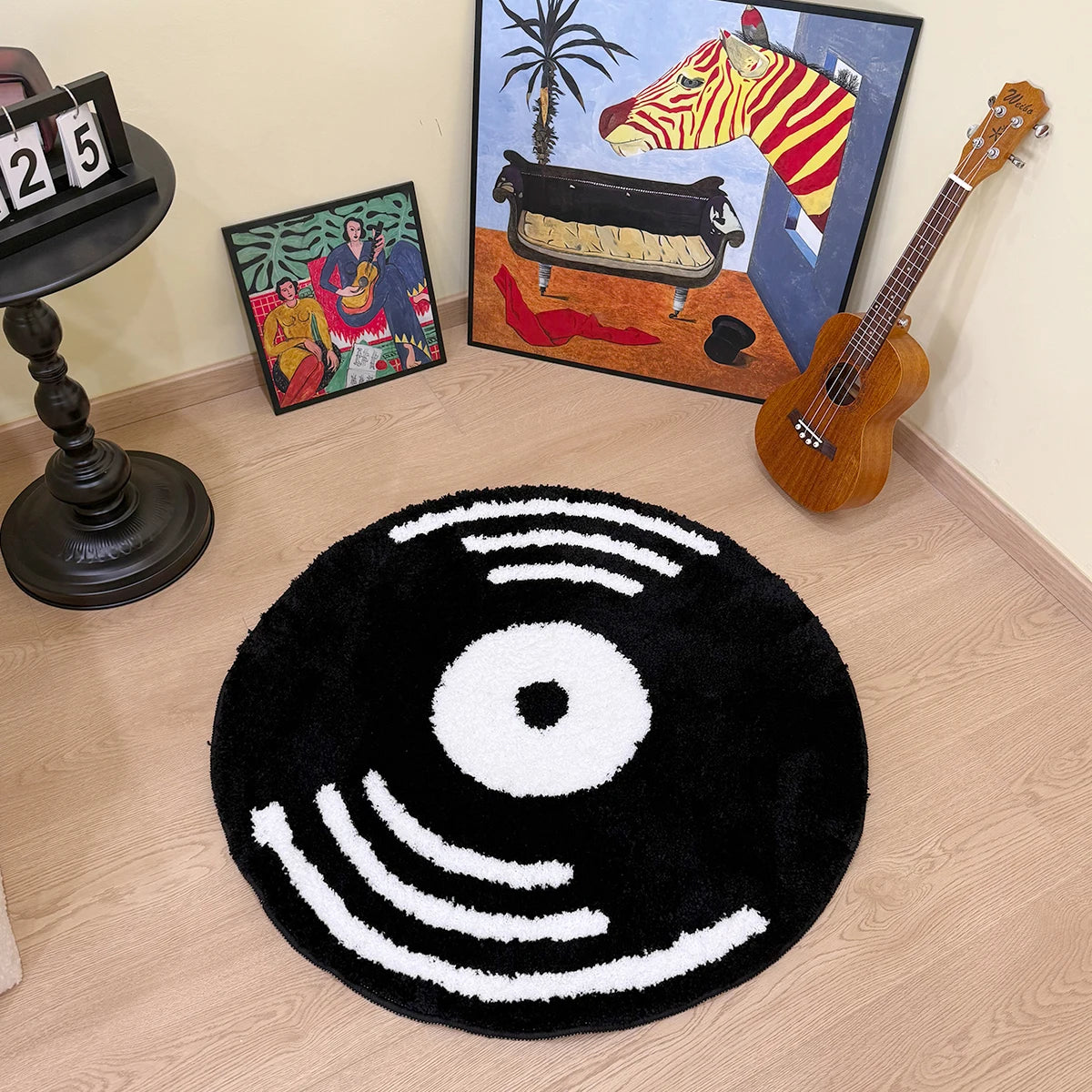 Vinyl Disc Rug