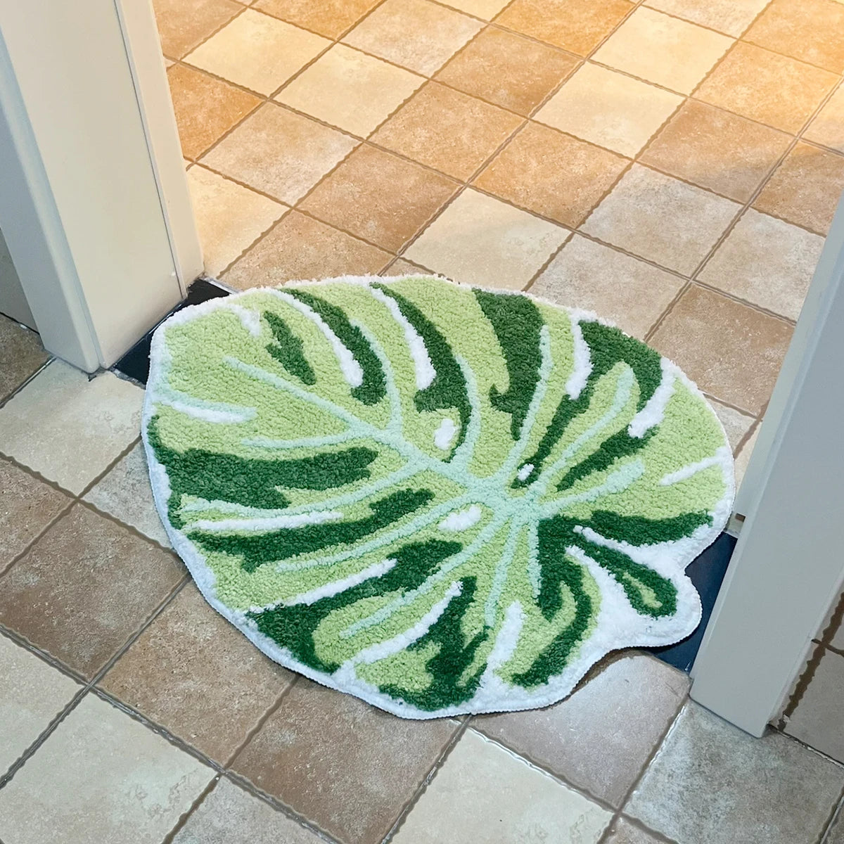 Monstera Leaf Rug