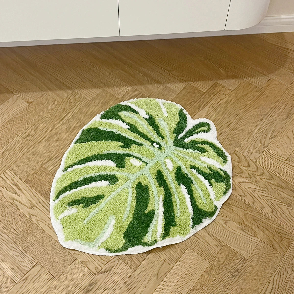 Monstera Leaf Rug