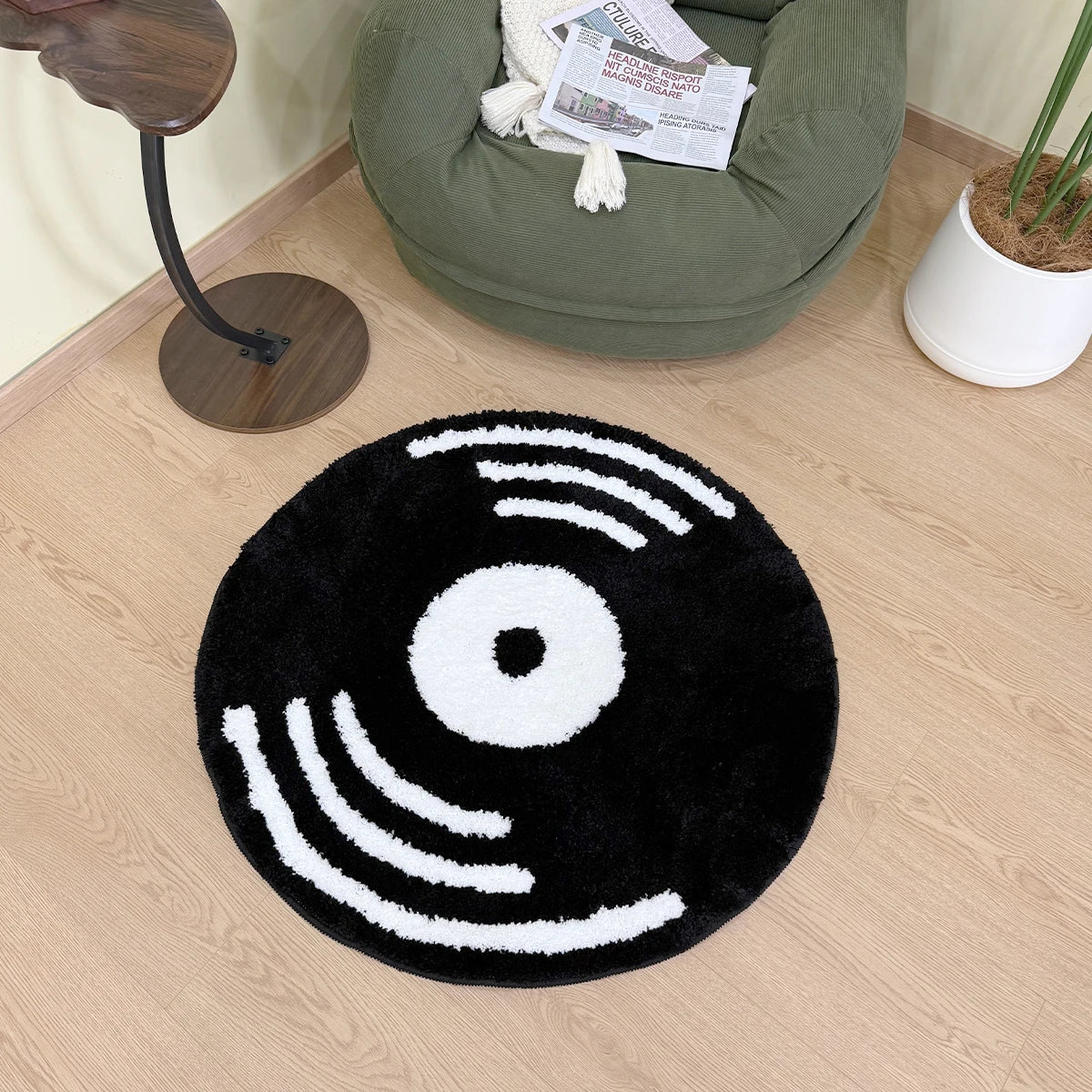 Vinyl Disc Rug