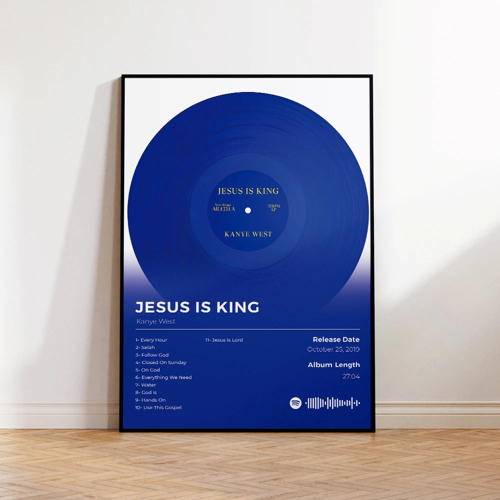 Kanye Tracklist Prints