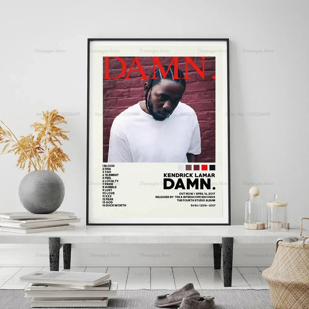 Kendrick Lamar Tracklist Prints