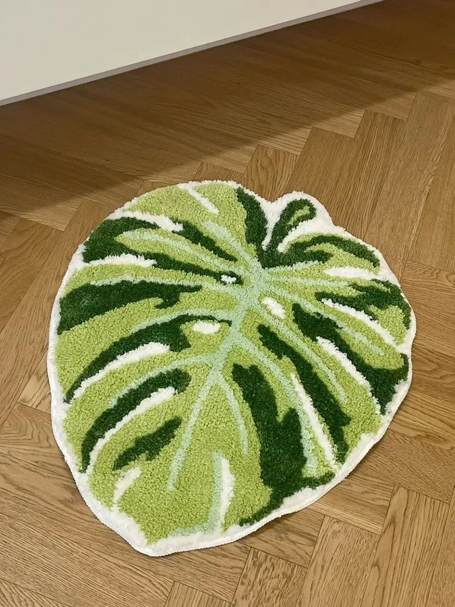 Monstera Leaf Rug