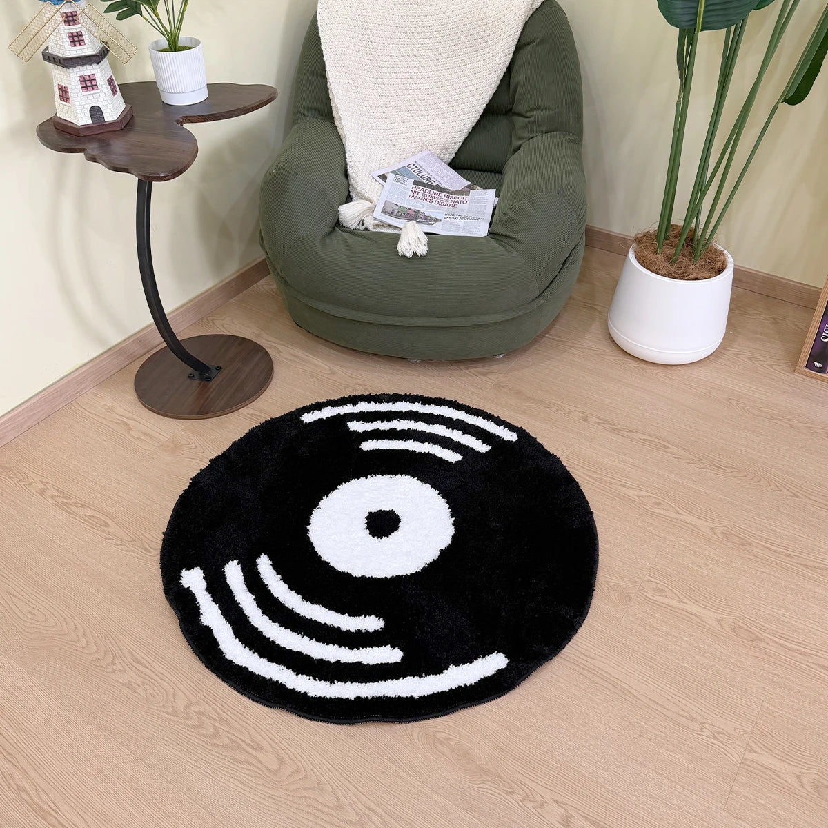 Vinyl Disc Rug
