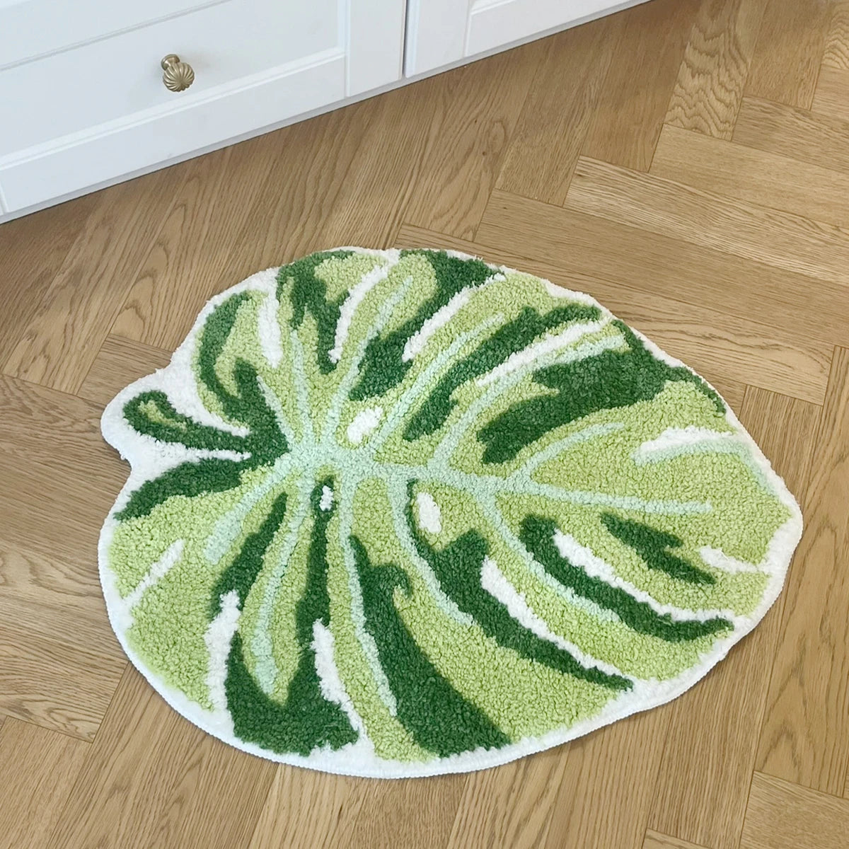 Monstera Leaf Rug