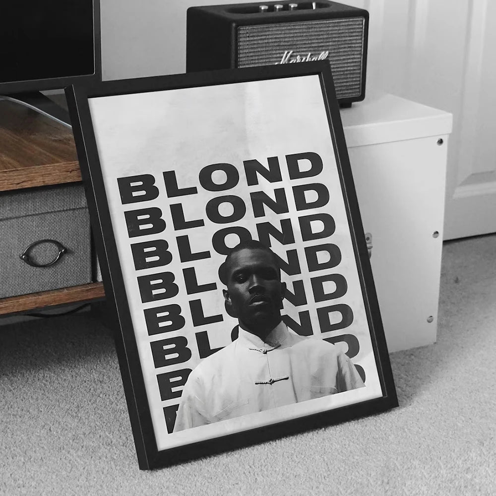 Greyscale Frank Ocean Prints
