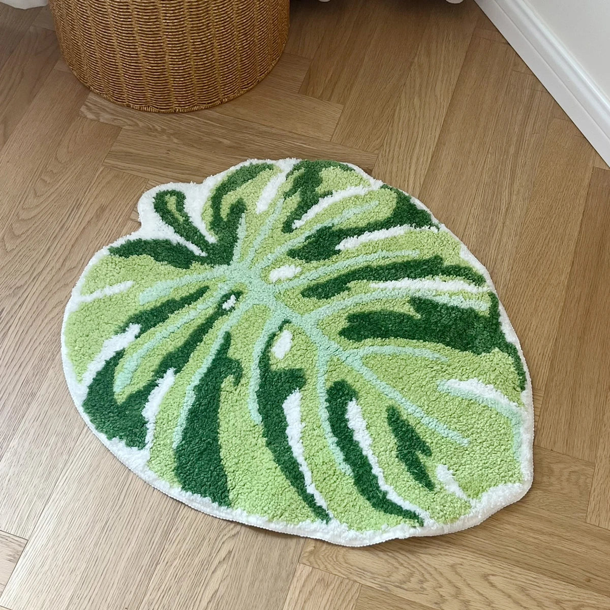 Monstera Leaf Rug