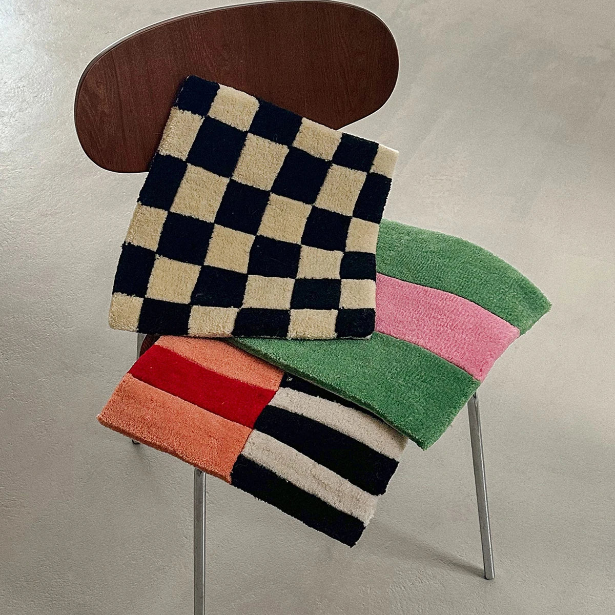 Square Abstract Rugs