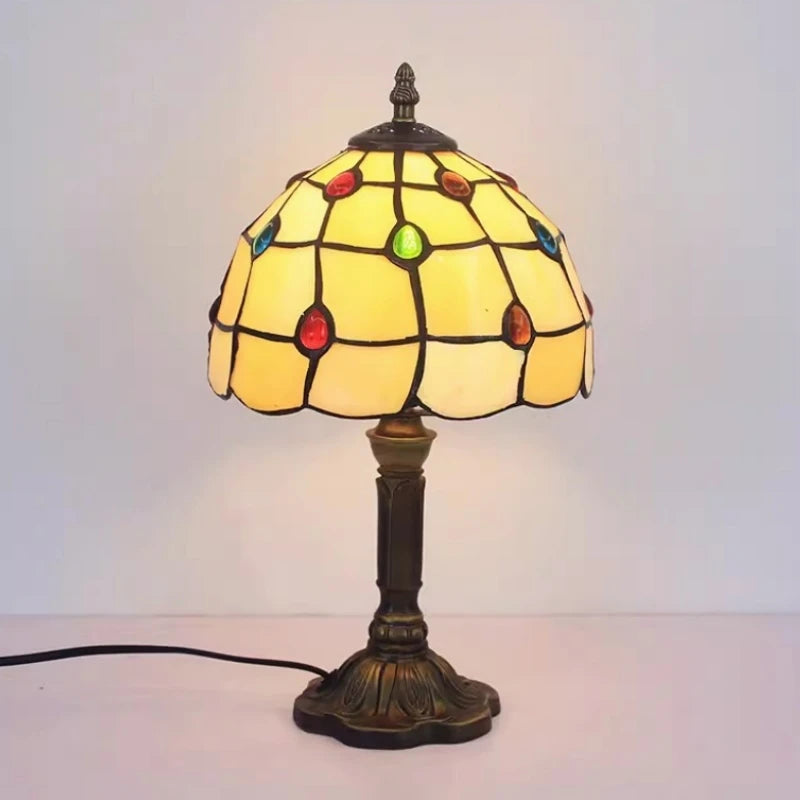 Tiffany Stained Glass Lamp