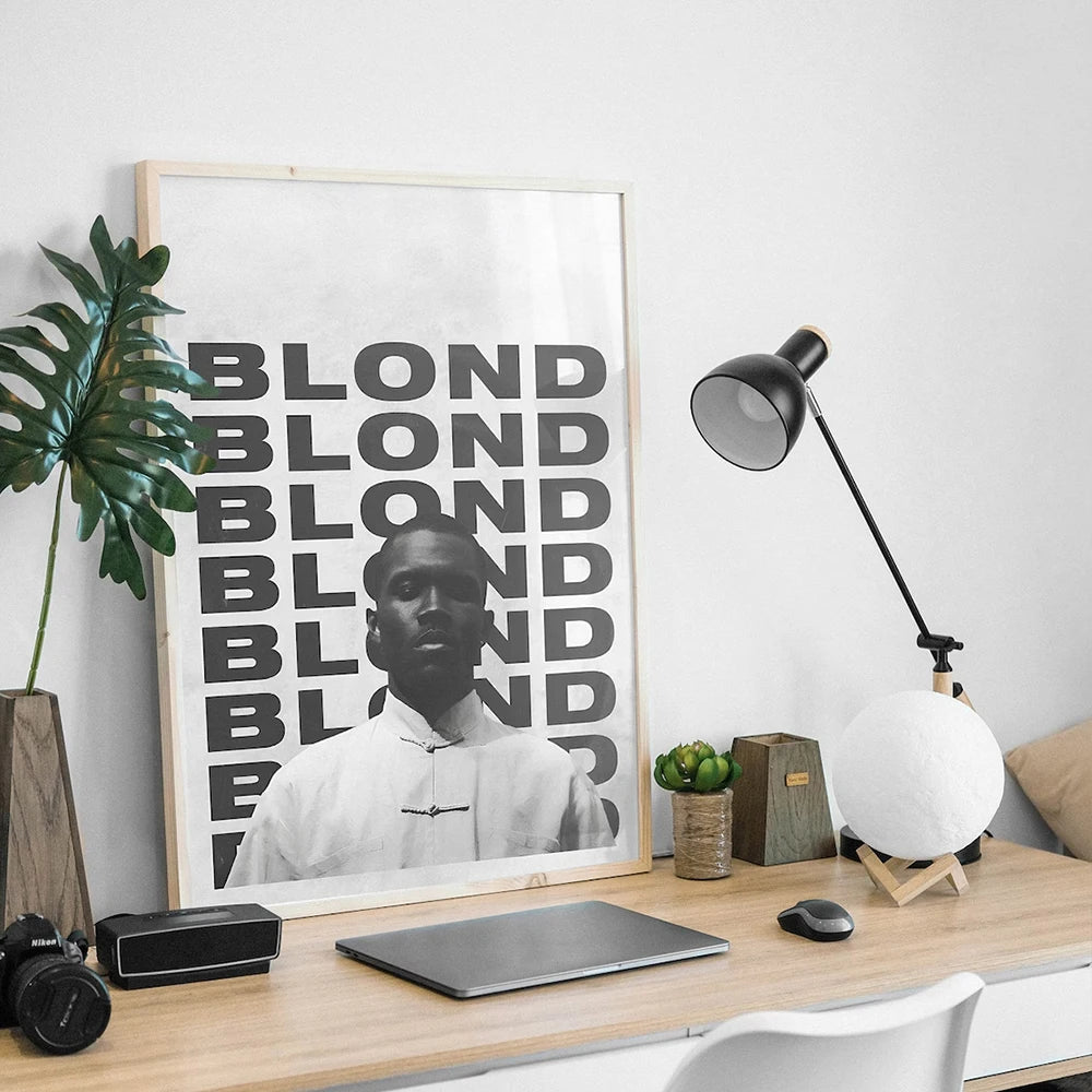 Greyscale Frank Ocean Prints