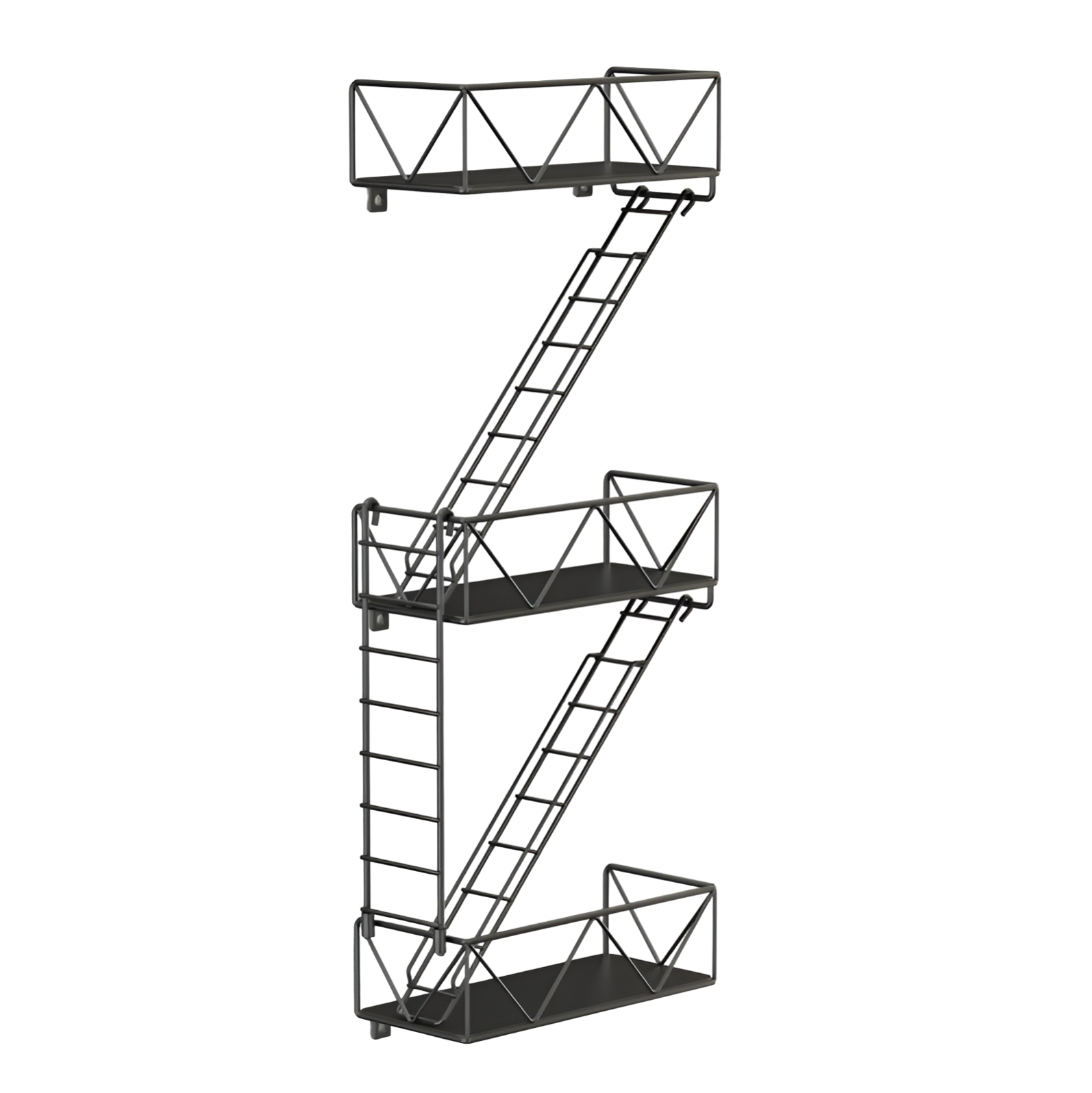 Fire Escape Shelf