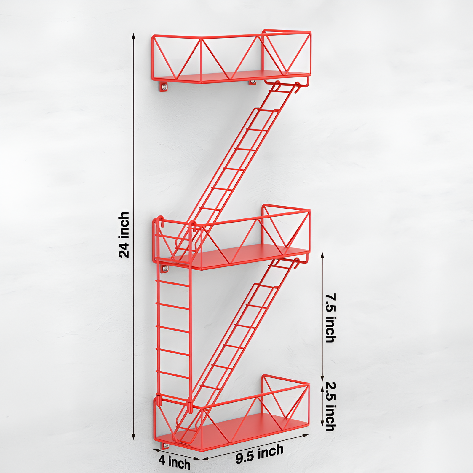 Fire Escape Shelf