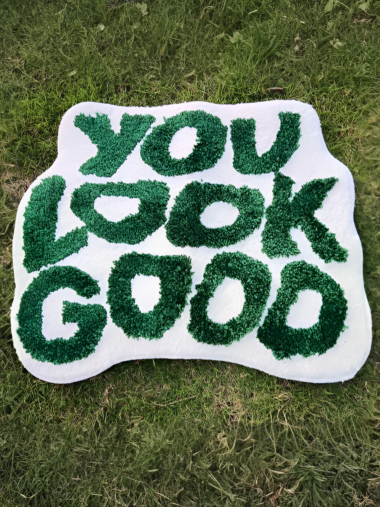 "You Look Good" Rug