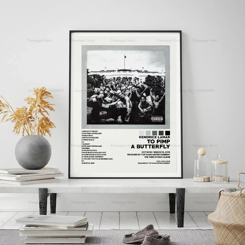 Kendrick Lamar Tracklist Prints