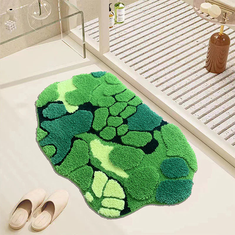 Layered Moss Rug